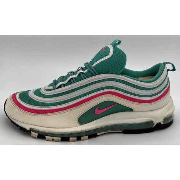 Nike Air Max 97 Size 14 South Beach Miami Vice Teal White Pink Shoes 921826 -102 - Picture 3 of 10